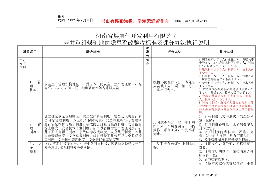 煤矿复工复产执行标准(修改稿)XXXX11_第1页