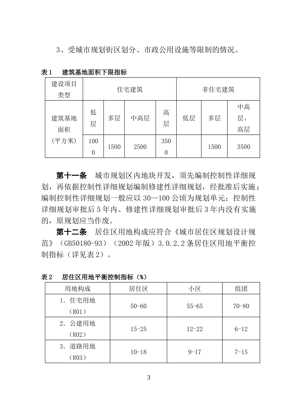 某市城市规划管理技术规定(DOC 76页)_第3页