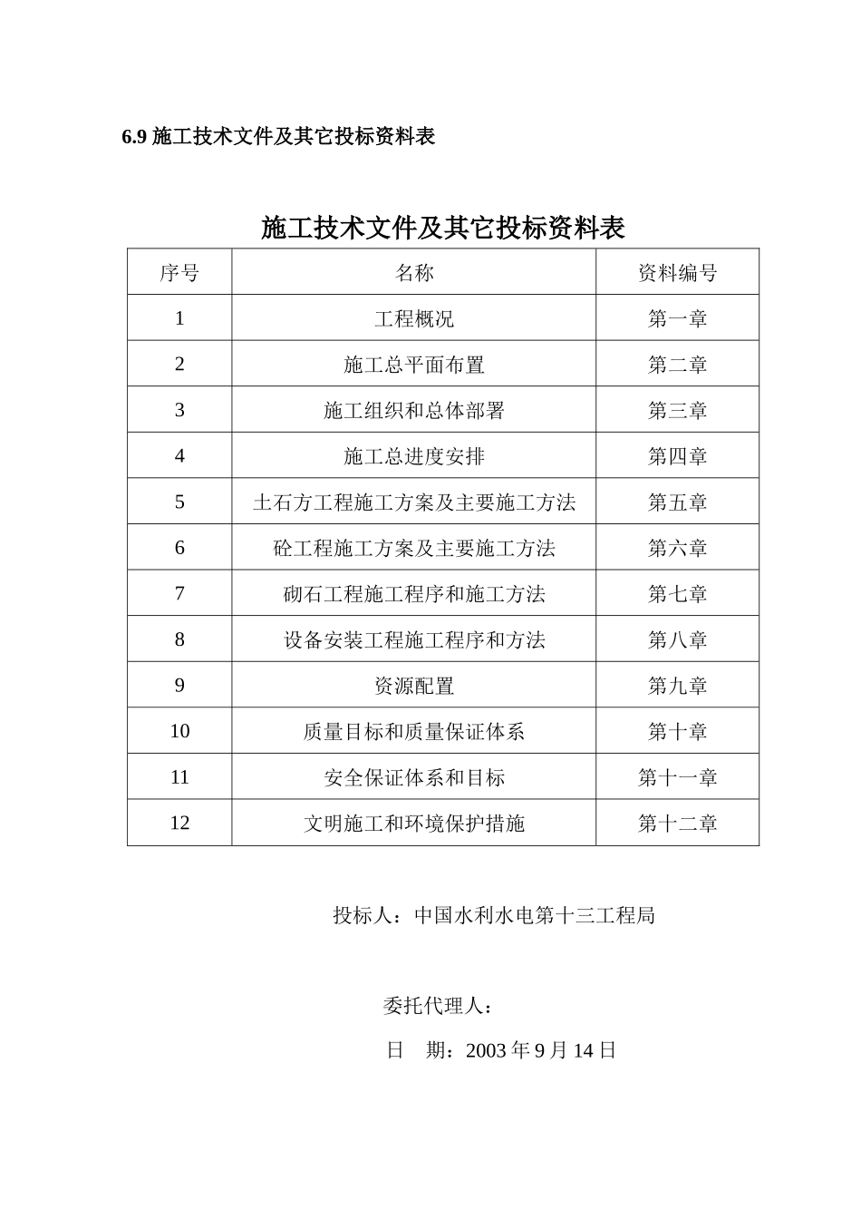 湖北某水库除险加固工程施工组织设计_第1页