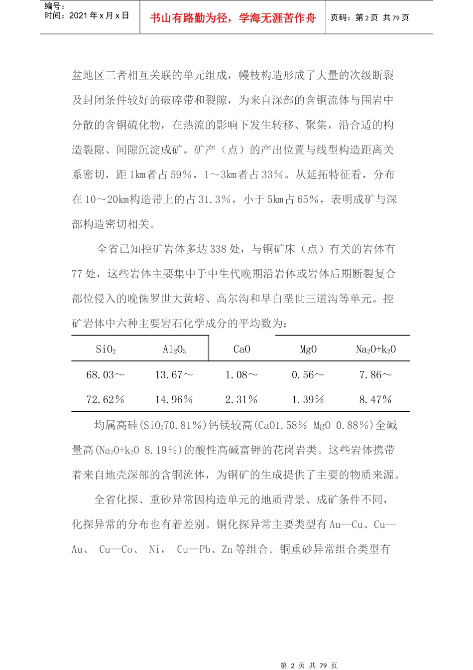 河北省铜矿找矿方向_第2页