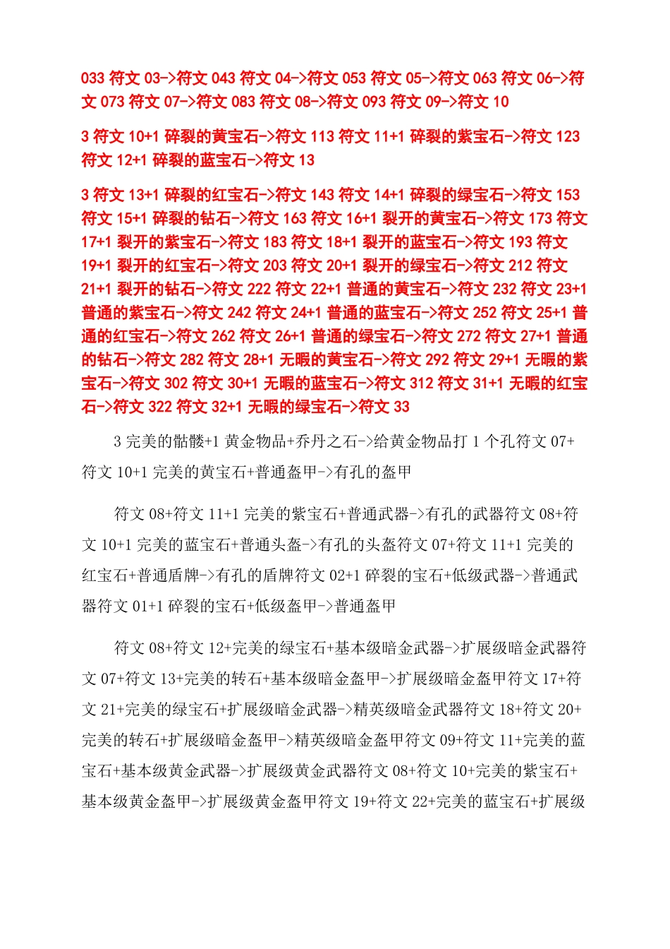 暗黑2合成及符文镶嵌终极版-图文_第2页