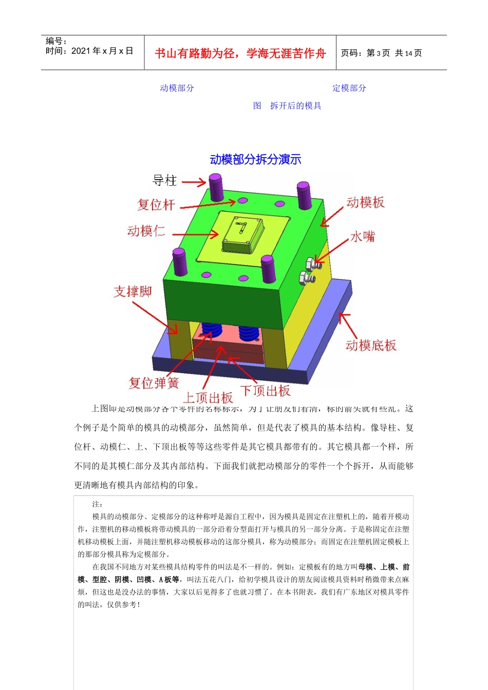 模具结构介绍与模架_第3页