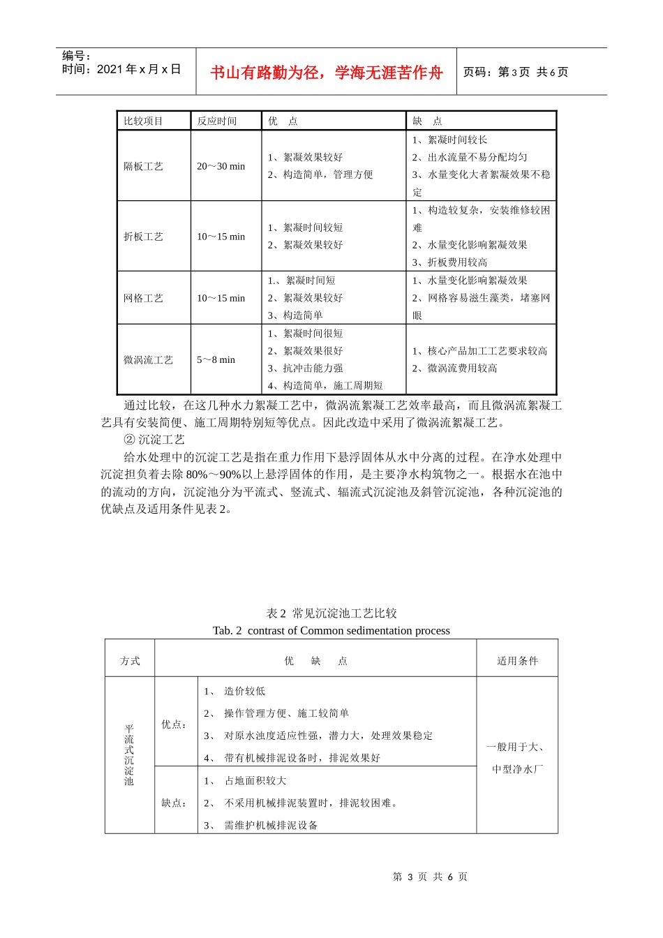 机械搅拌澄清池改造研究_第3页