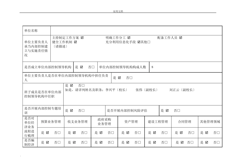 内部控制报告_第2页