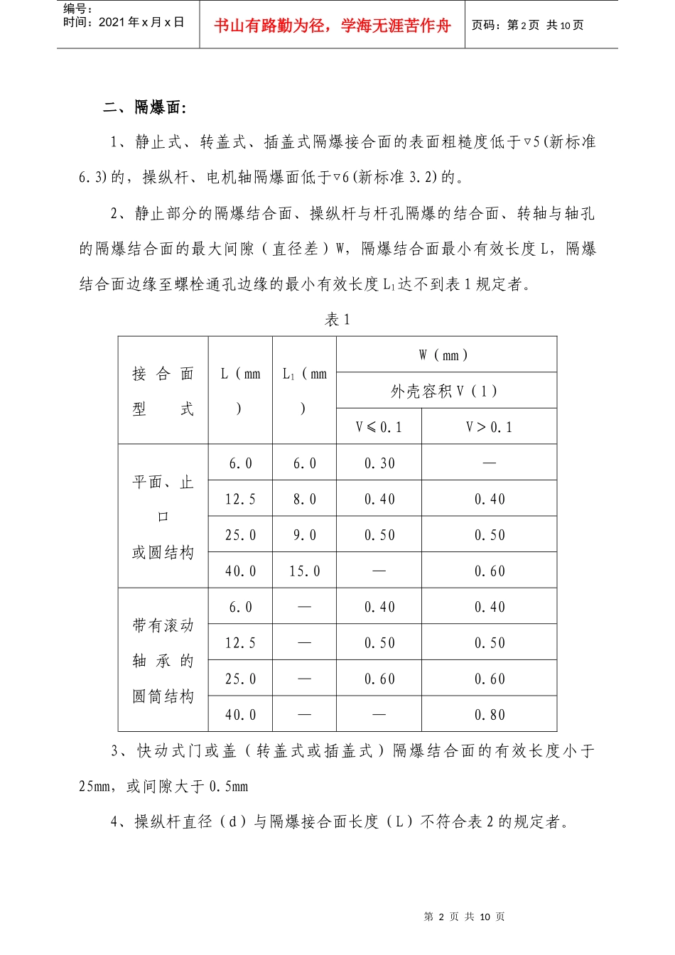 煤矿电气设备防爆检查规范_第2页