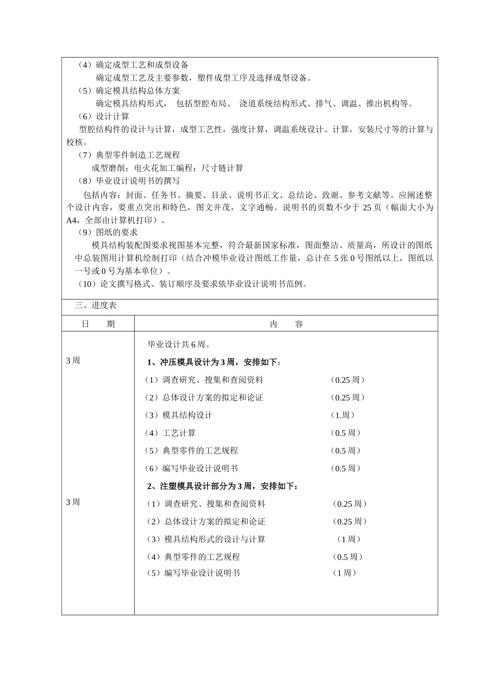 模具设计与制造专业之手机后盖注塑模_第3页