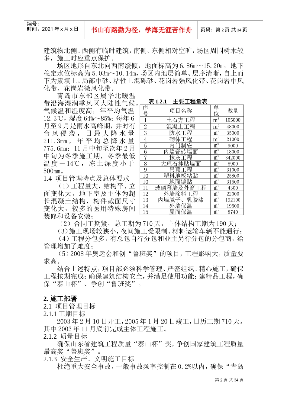 某东部医院施工组织设计(DOC48页)_第3页