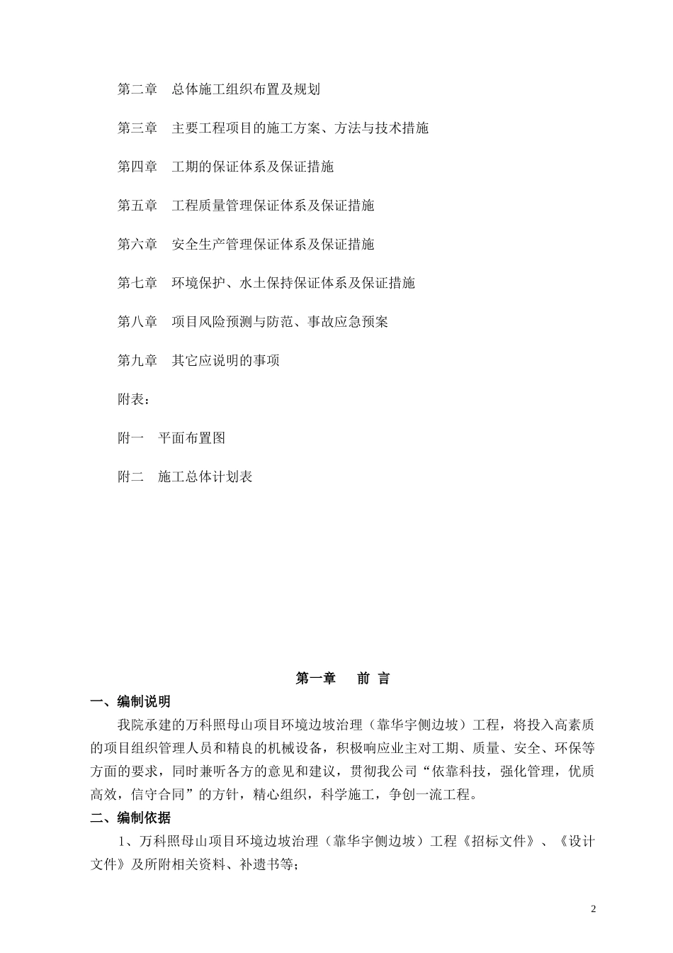 某地产照母山项目环境边坡治理工程方案1_第2页