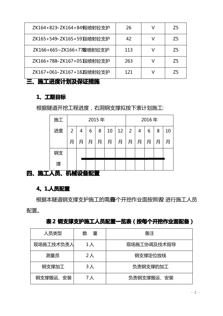 隧道钢支撑支护施工方案_第3页