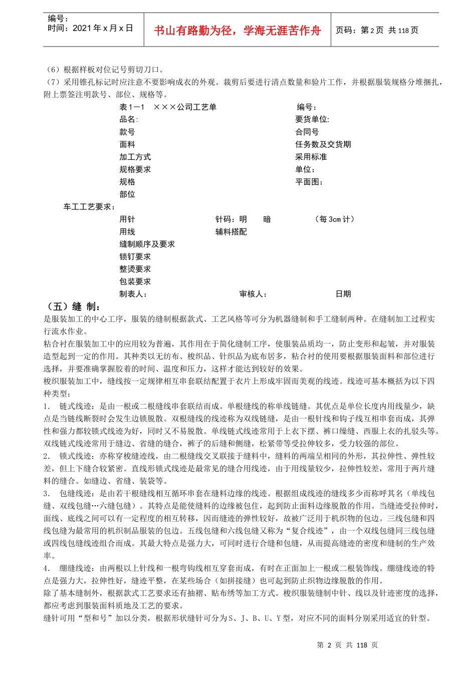 服装跟单知识大全_第2页