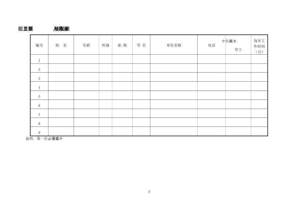 水利部水工程安全与病害防治工程技术研究中心开放研究基金项目申请_第3页