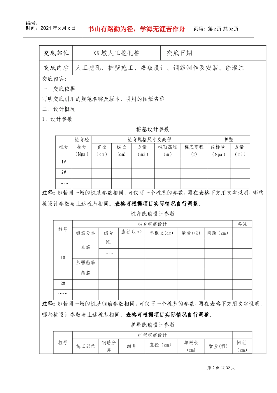 桥梁工程施工技术交底(模板)(DOC41页)_第2页