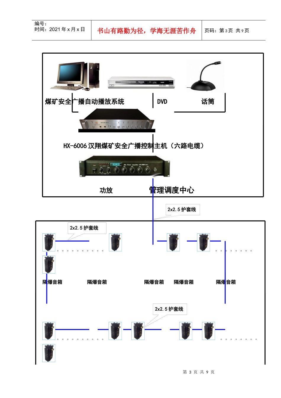煤矿安全智能广播系统电缆传输概述_第3页