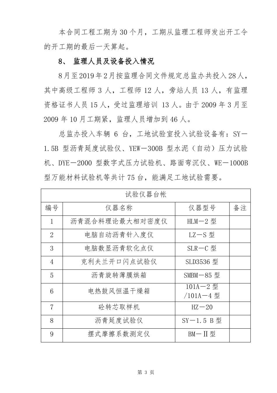 高速公路监理工作总结_第3页