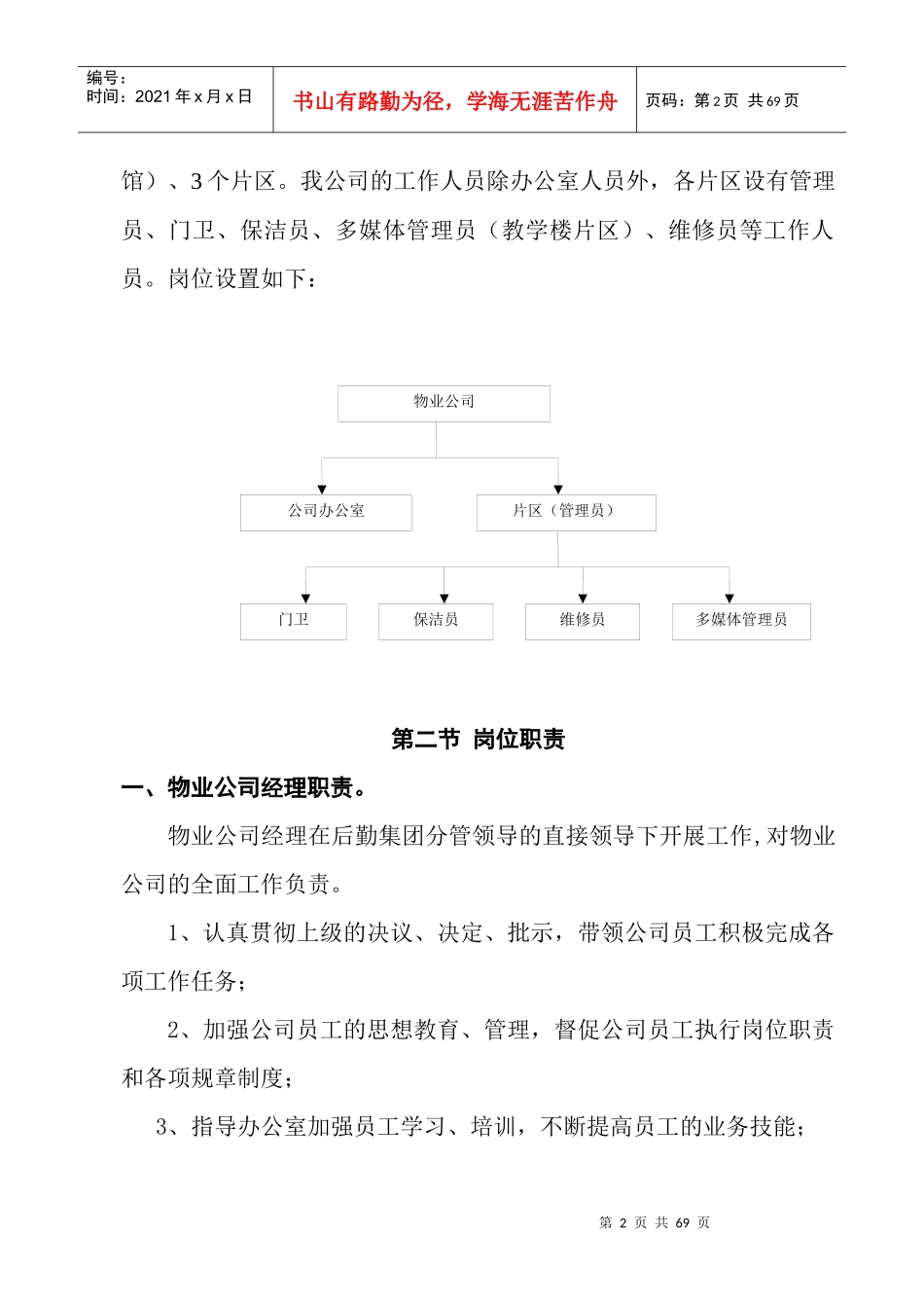 物业公司工作制度_第2页