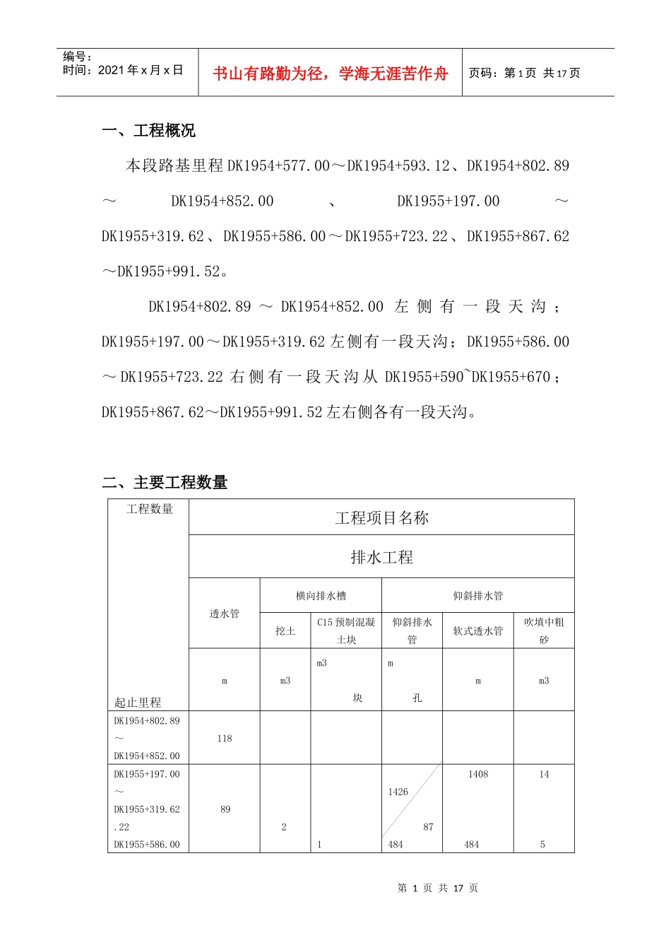 武广客专-路基排水系统坡作业指导书_第2页