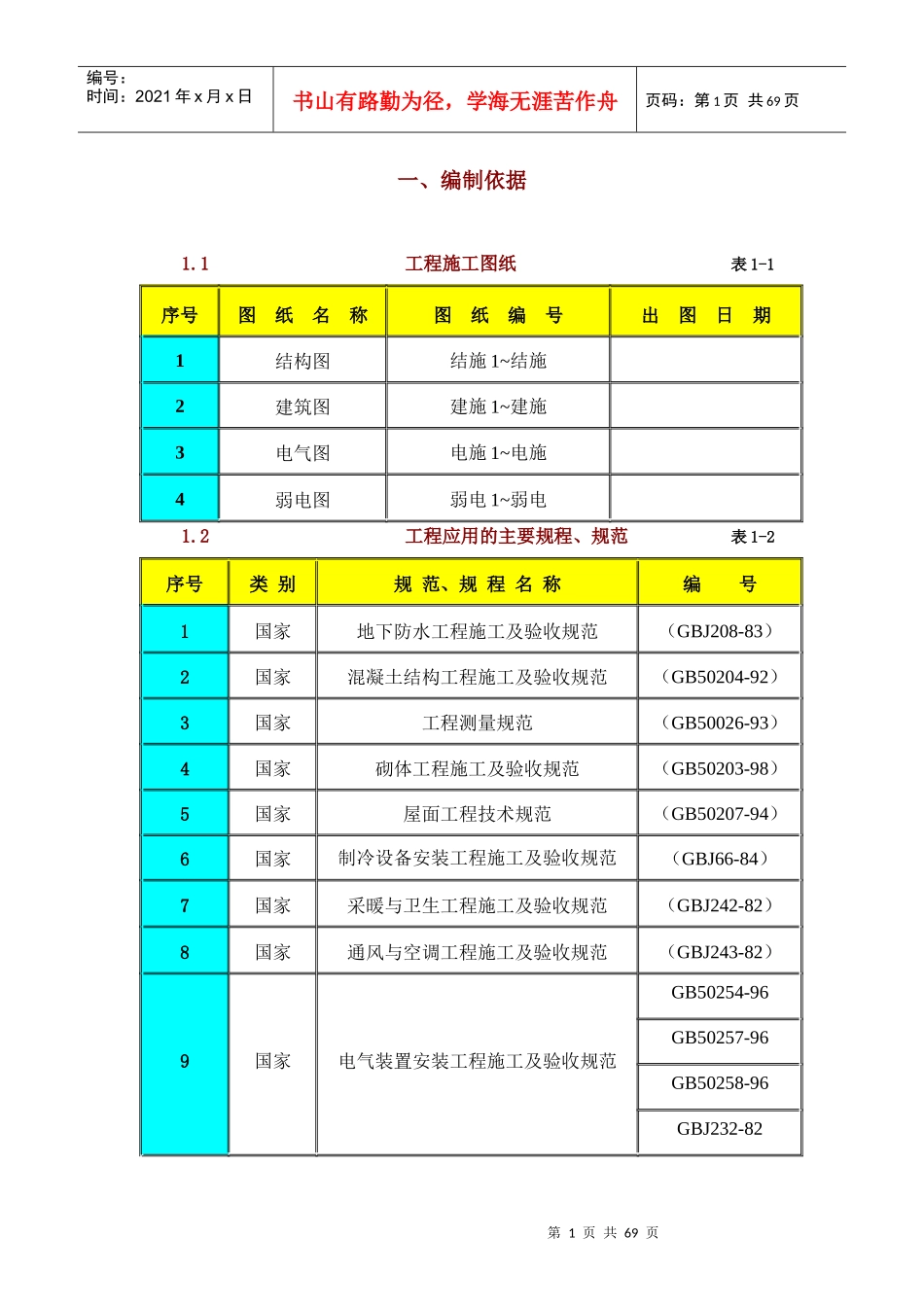 未定工程施工组织设计_第1页