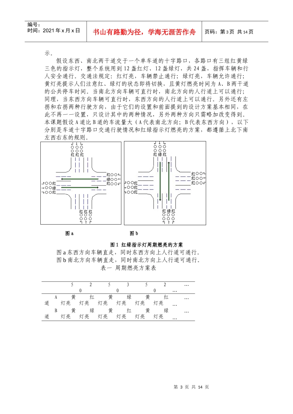 毕业论文交通灯_第3页