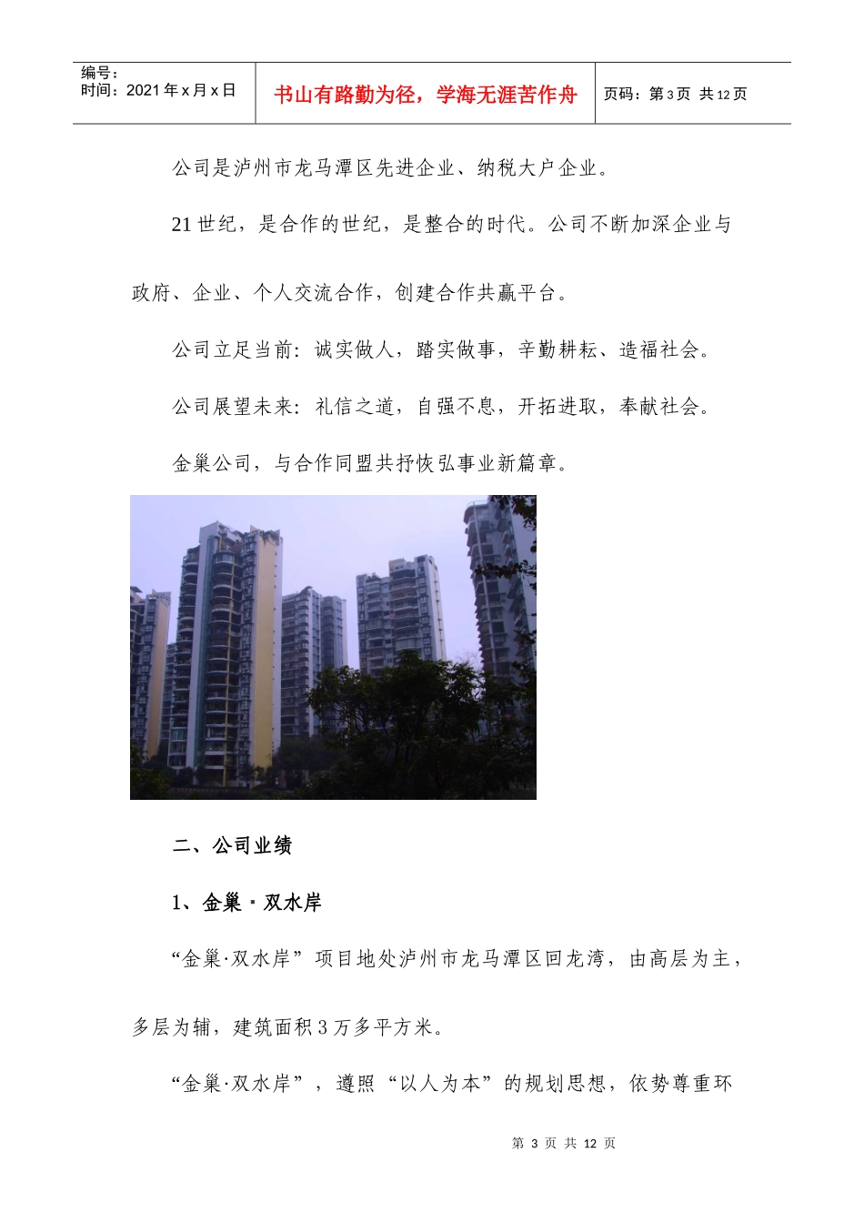 泸州市金巢房地产开发有限公司_第3页