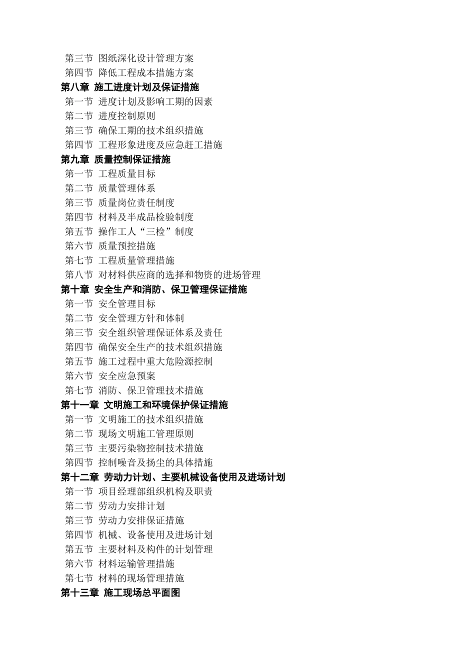某综合大楼室外绿化工程施工组织设计_第3页