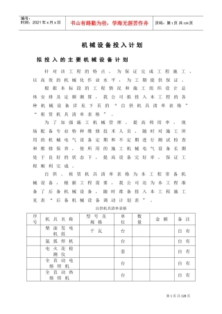 某市定向钻过江煤气管道工程施工组织设计方案(DOC100页)