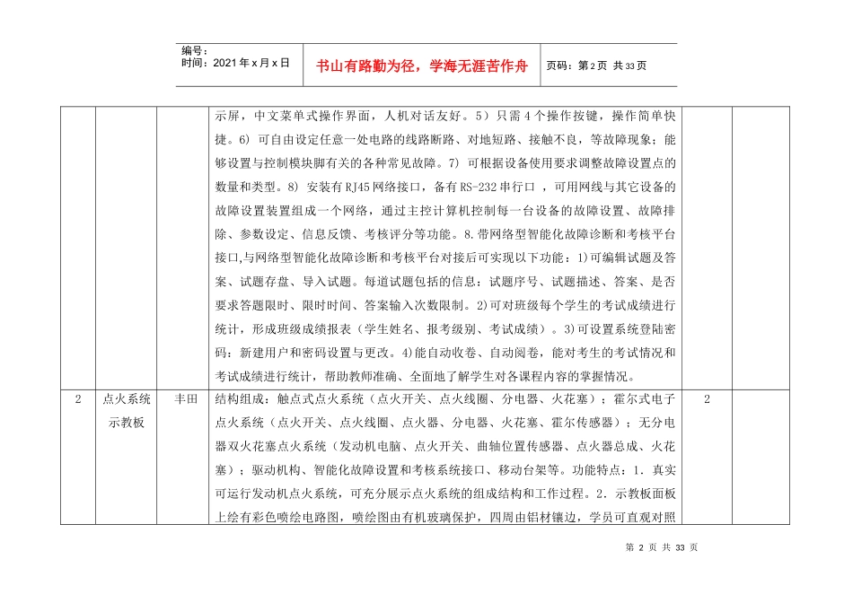 汽车电器构造与维修实训室_第2页