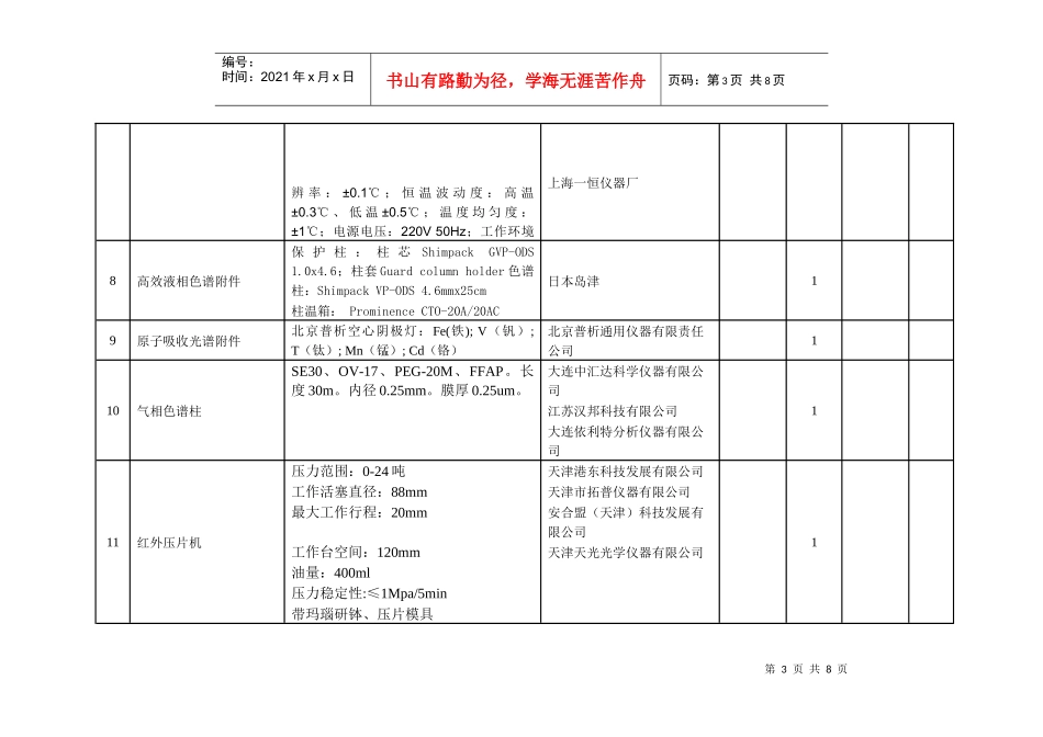 生物、化学仪器设备清单_第3页