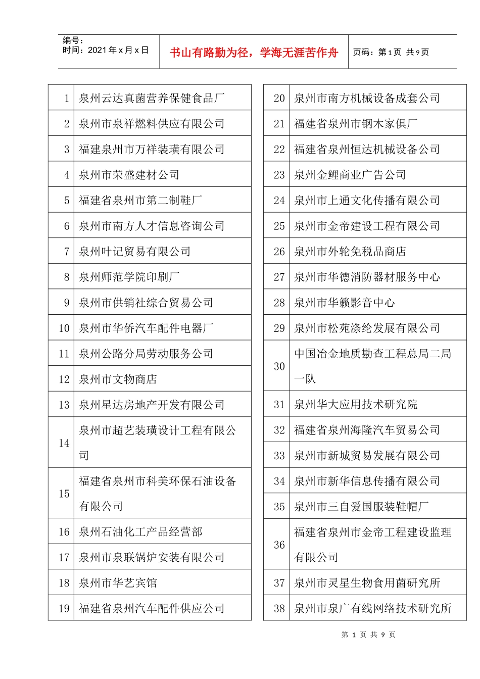 泉州云达真菌营养保健食品厂_第1页