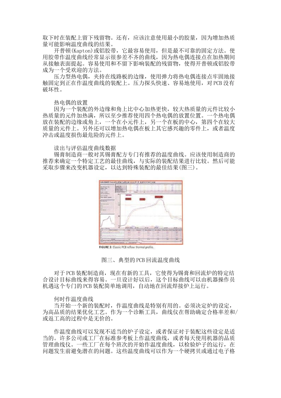 回流焊接工艺的经典PCB温度曲线_第3页