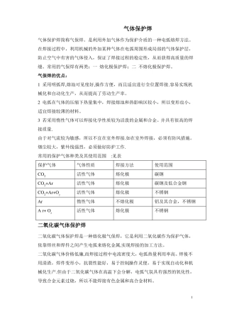 气体保护焊培训教材