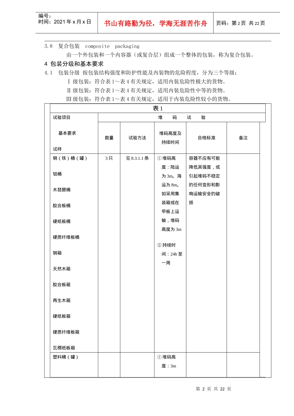 危险货物运输包装通用技术_第2页