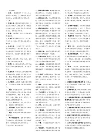 园林树木栽培养护学