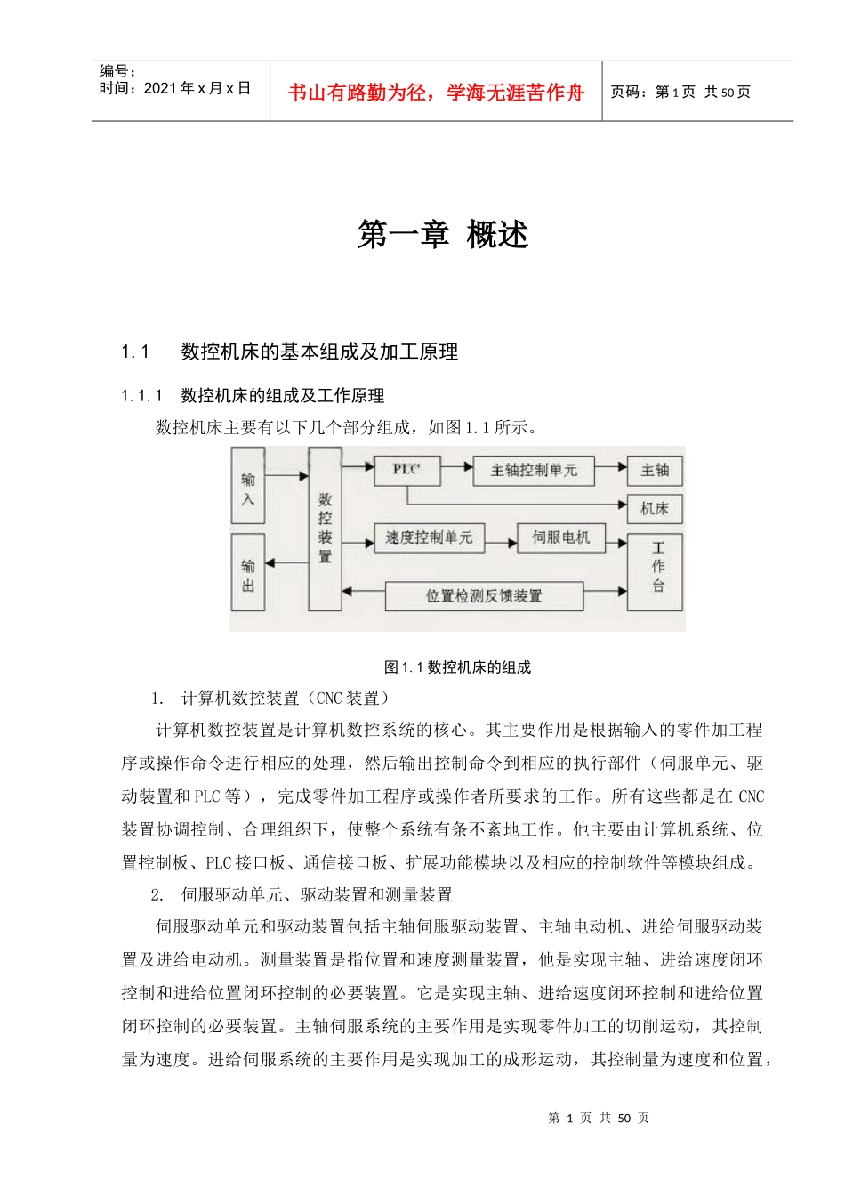 数控铣床的应用与实践_第1页
