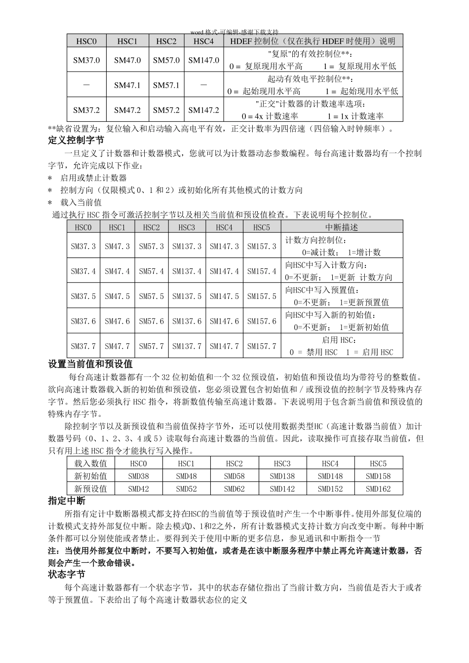 s7-200高速脉冲计数器及PTO和PWM_第2页