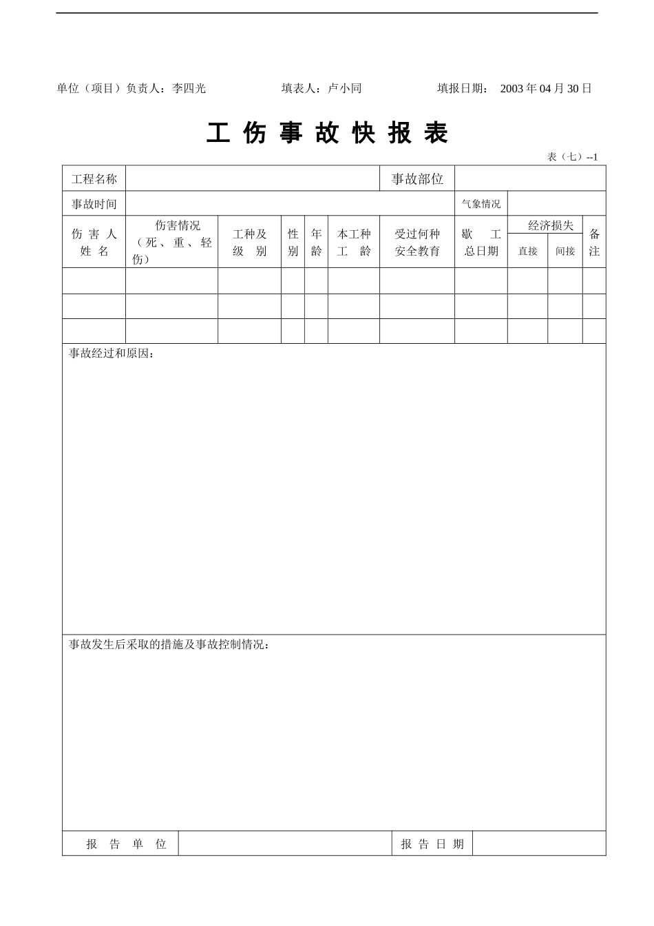 施工安全检查验收全套表格_第3页