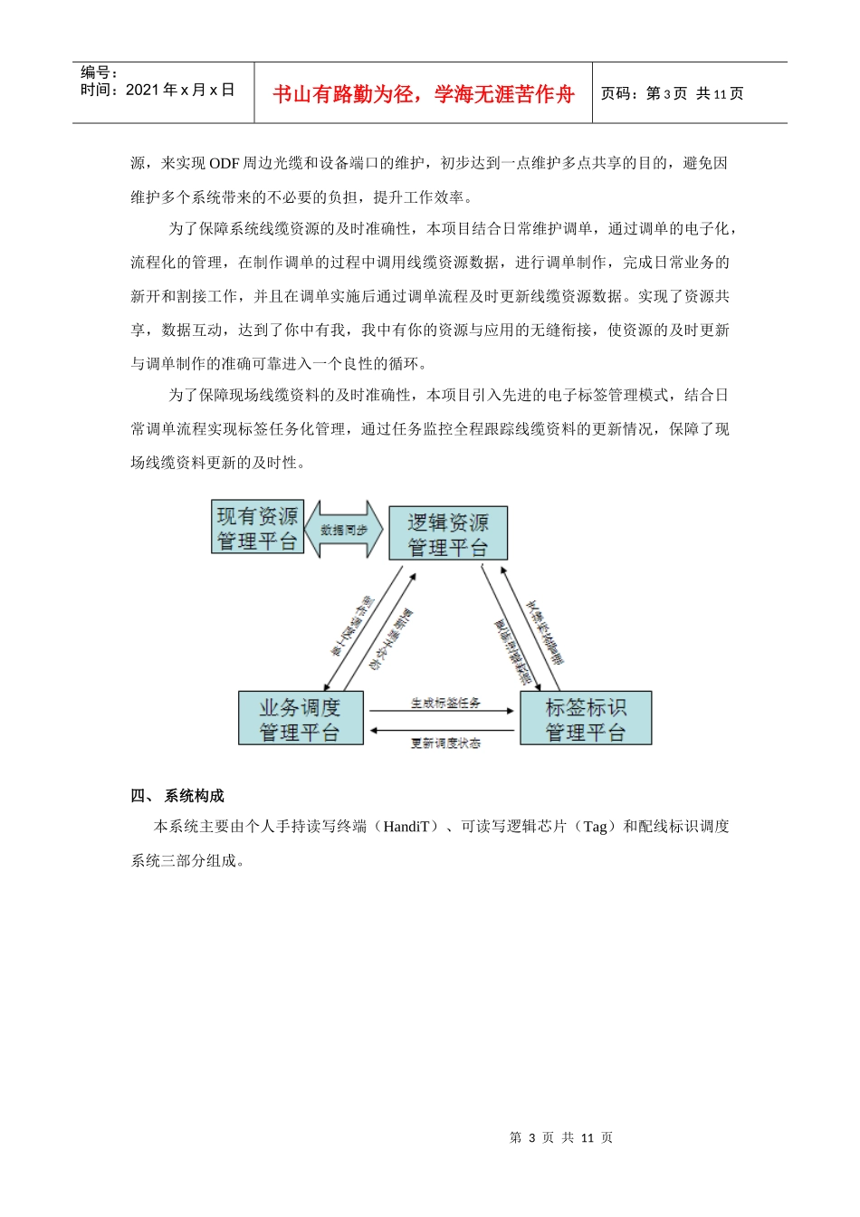 基于物联网电子标签的干线ODF标识系统_第3页