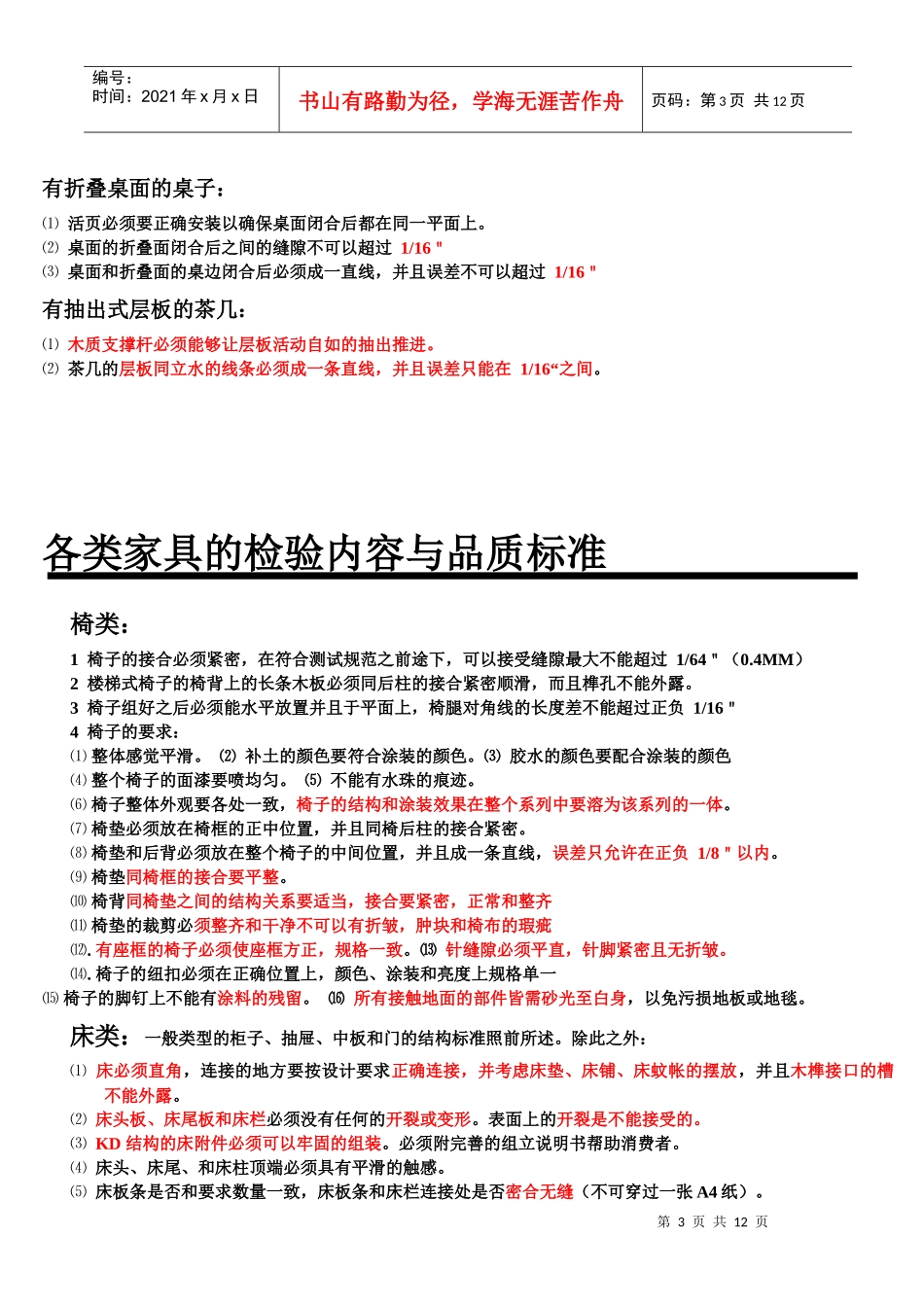 家具检验要点一_第3页