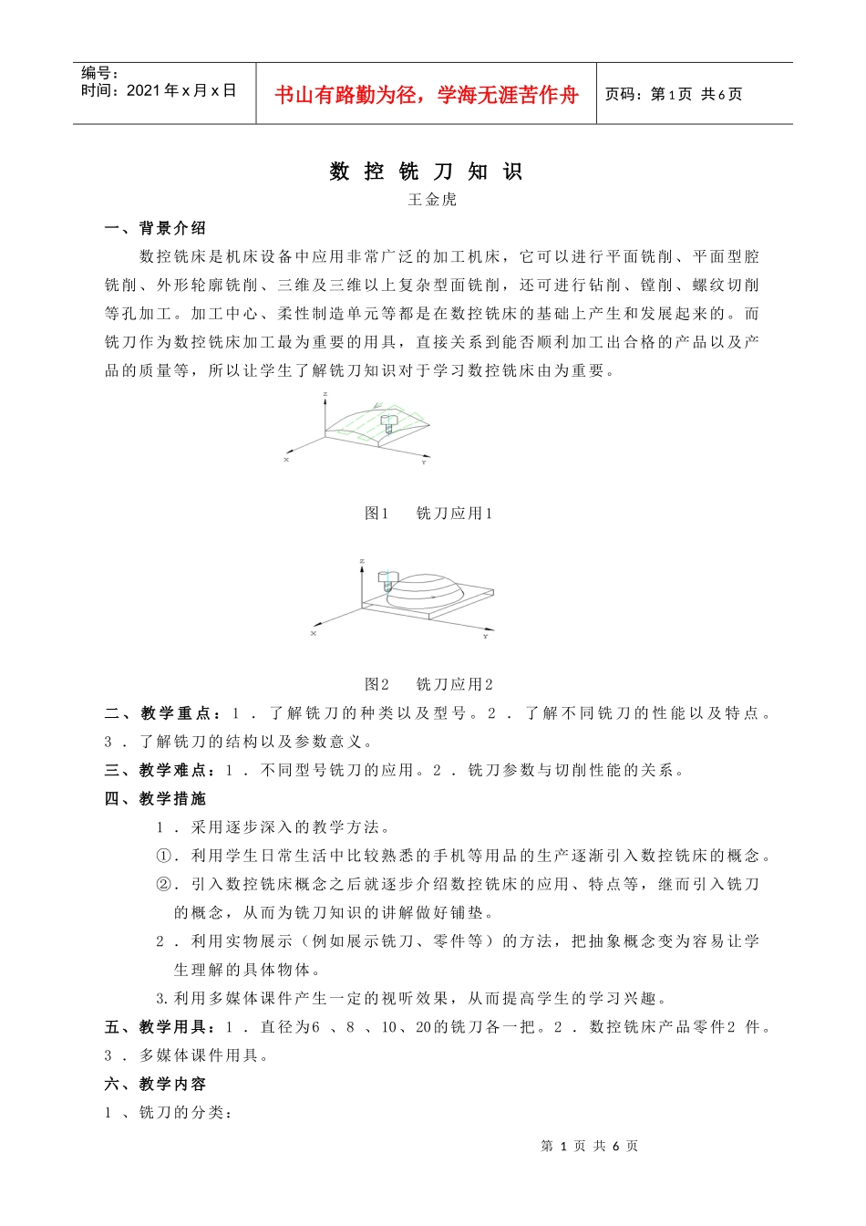 数控铣刀知识_第1页