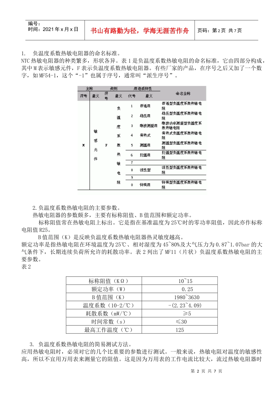 常用电子元器件系列知识——电阻篇_第2页