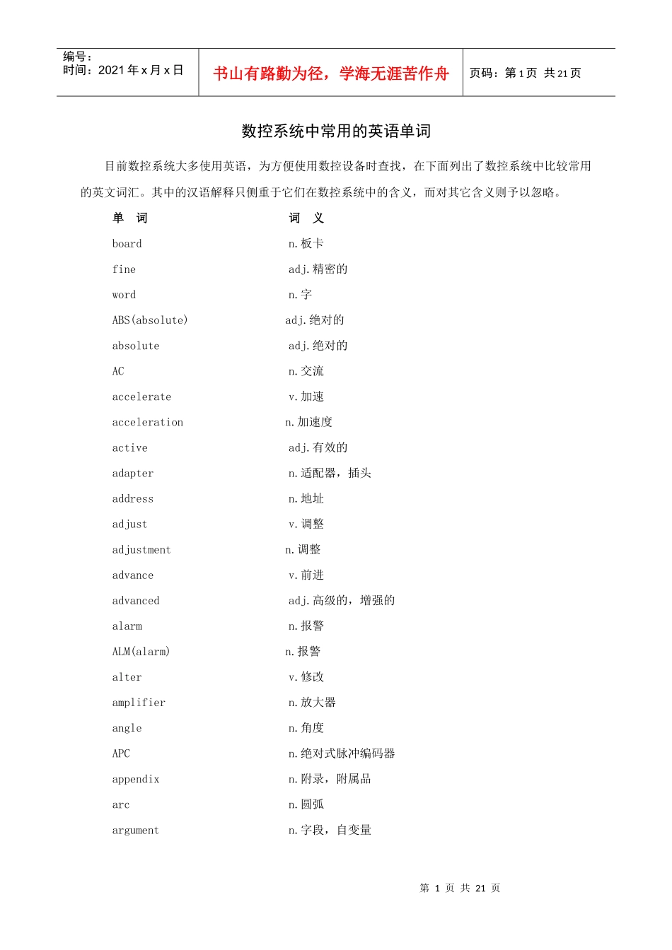 数控系统常用英语_第1页