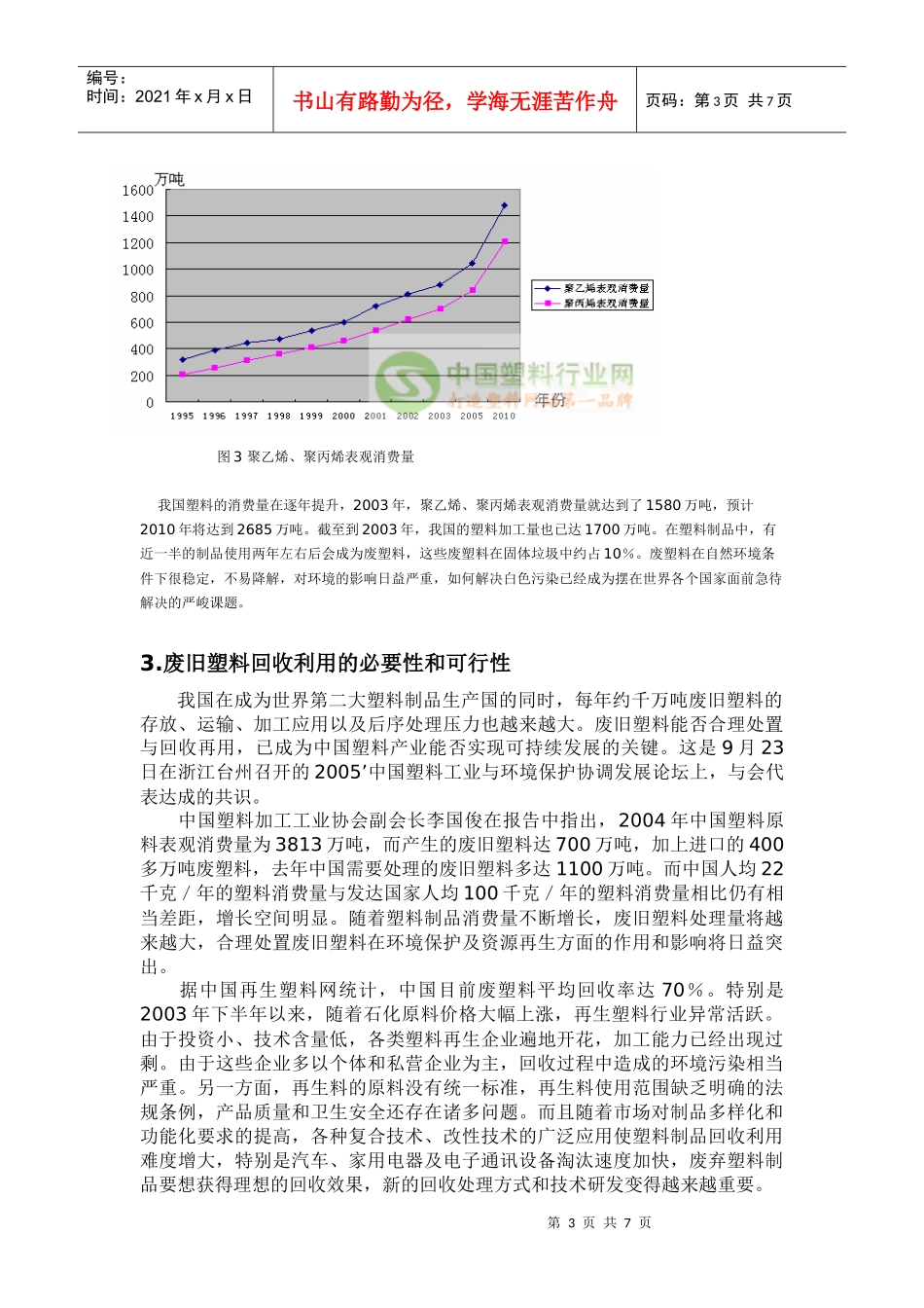 废旧塑料的处理现状_第3页