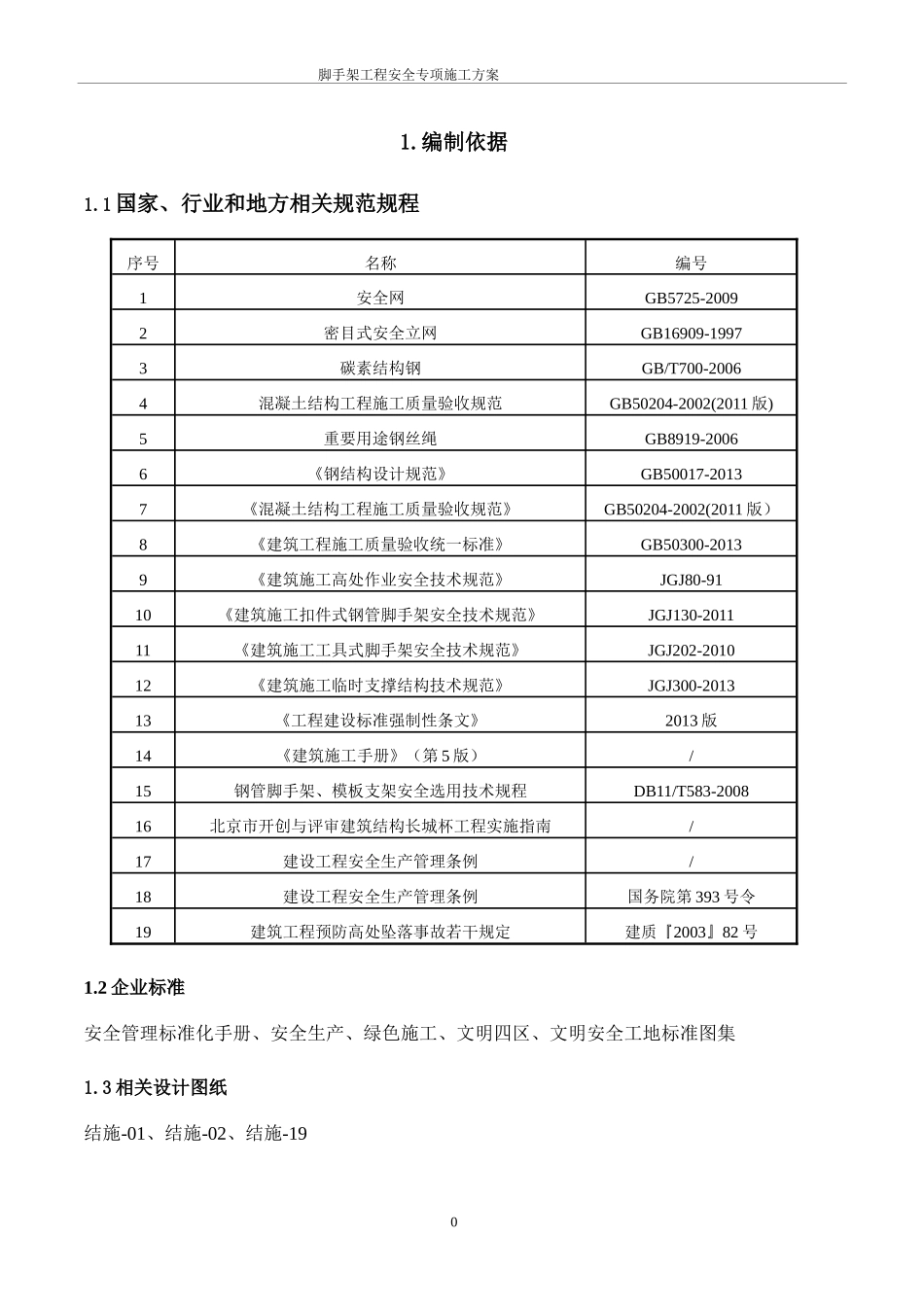 双排脚手架施工专项方案及脚手架计算书(DOC64页)_第2页