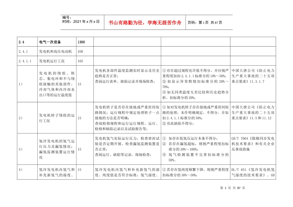 安全性评价标准-电气_第1页