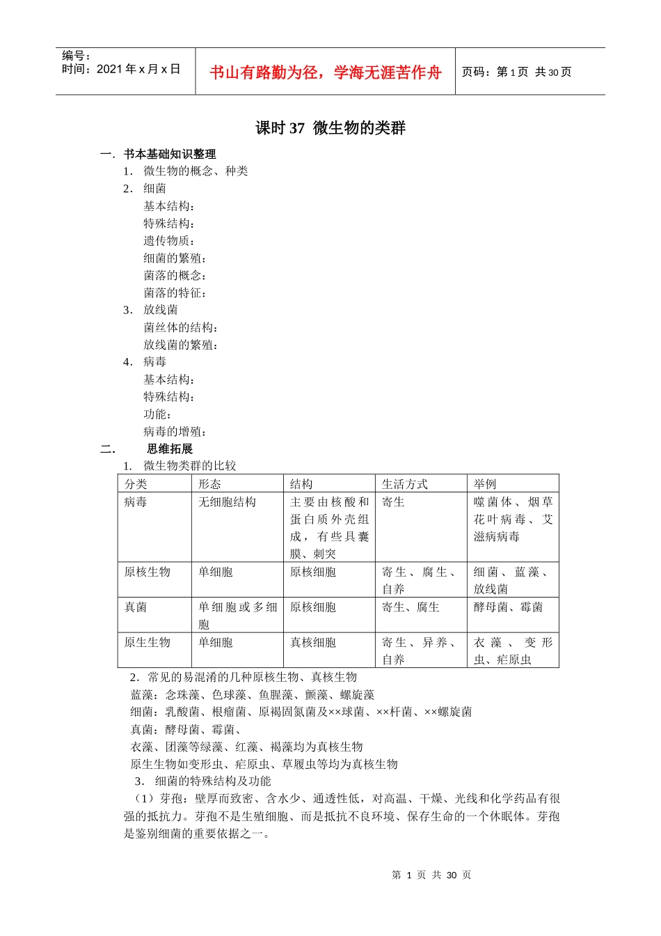微生物的类群_第1页
