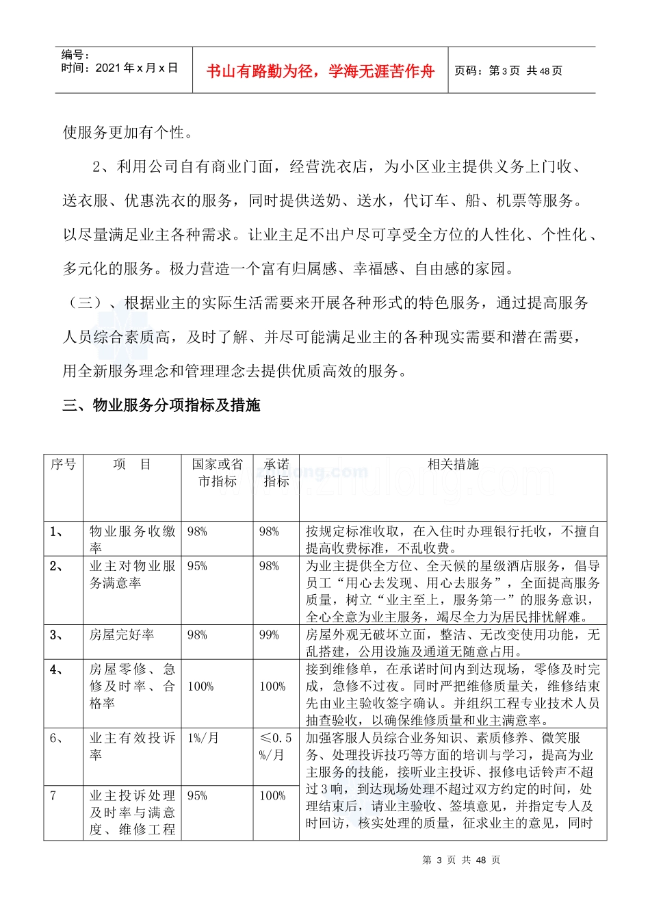 小区物业管理方案_第3页