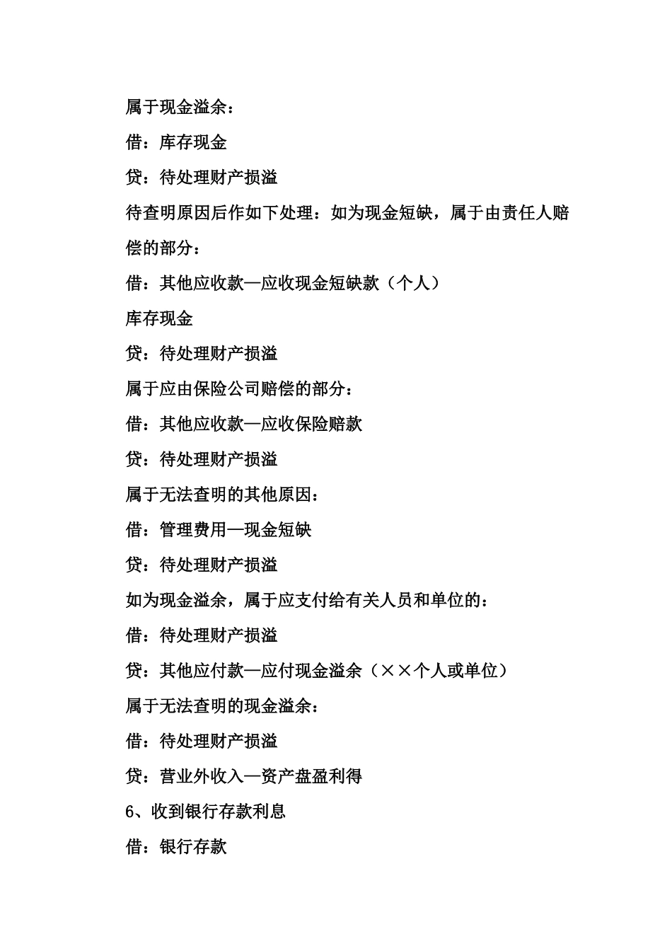 最新常用会计分录(工商业企业)_第2页