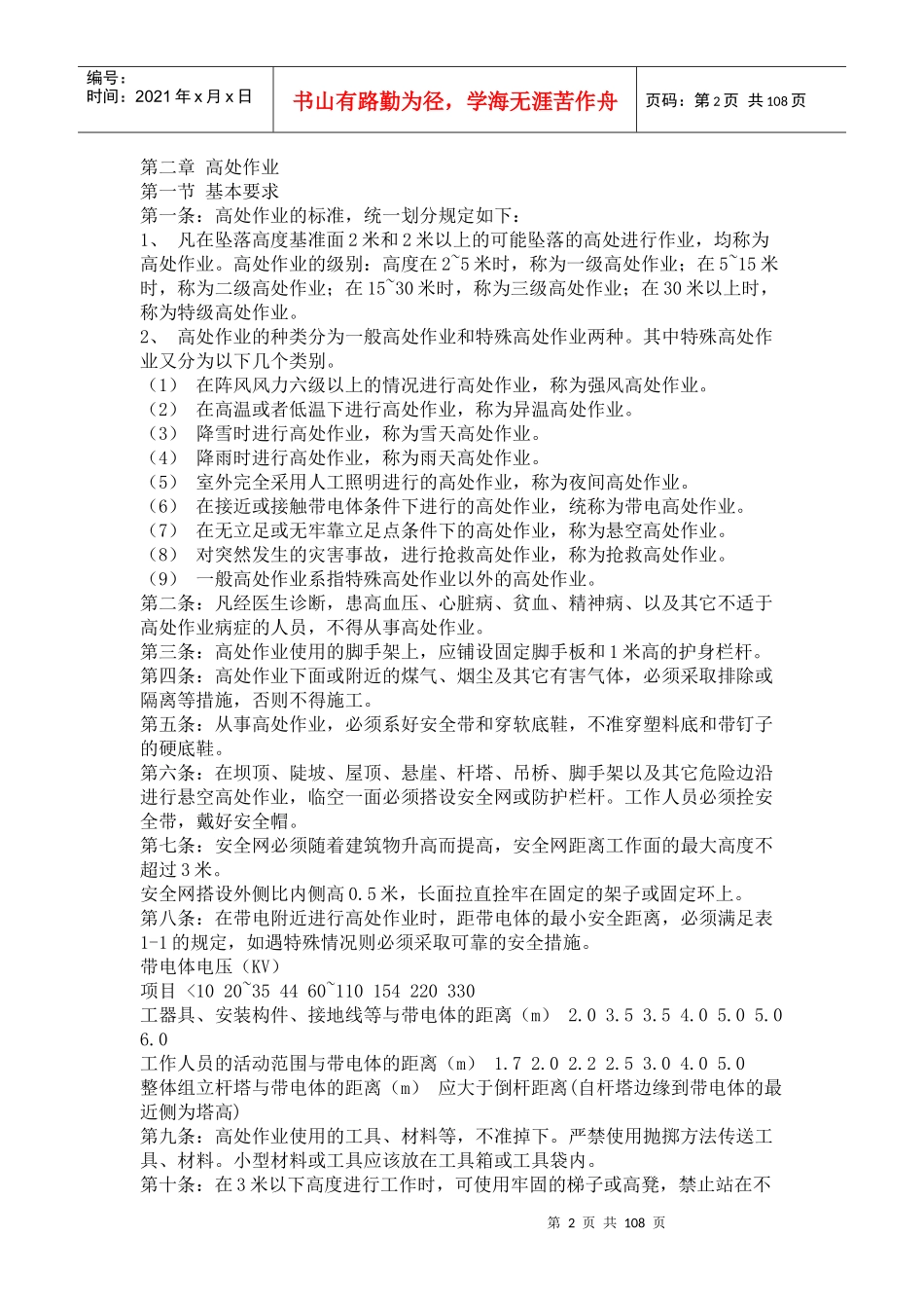 安全防护手册——第一篇施工现场_第2页