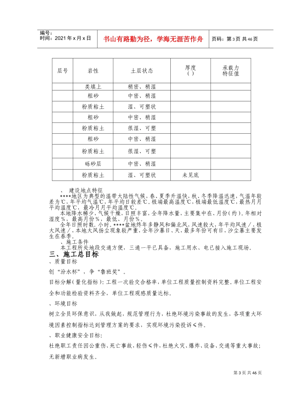 山西某体育馆工程施工组织设计（跨度115m拱形网壳鲁班奖工程）(DOC73页)_第3页