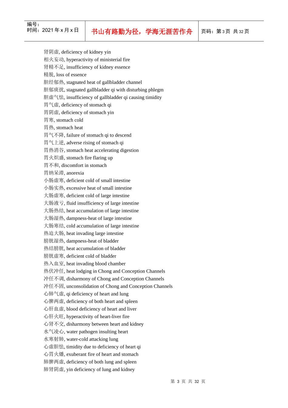 实用中医药英文辞典1-2_第3页