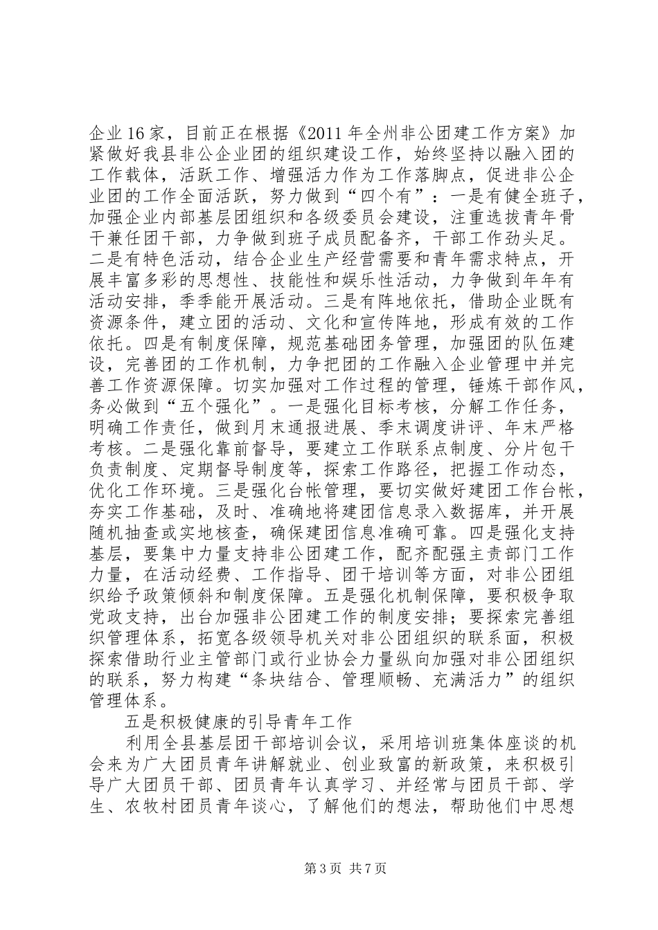 团县委挂职副书记中期个人工作总结_第3页